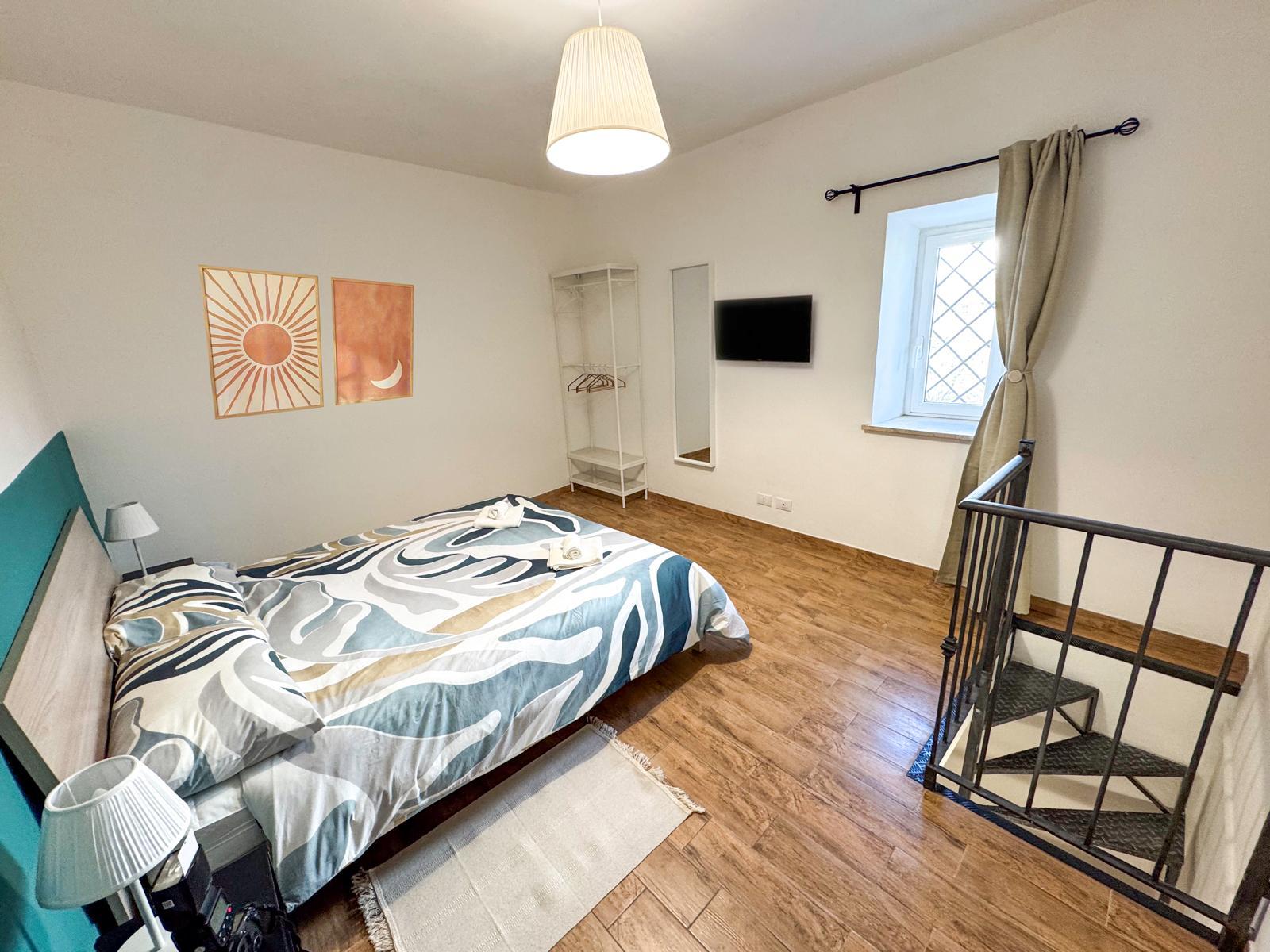 Dettaglio della camera da letto