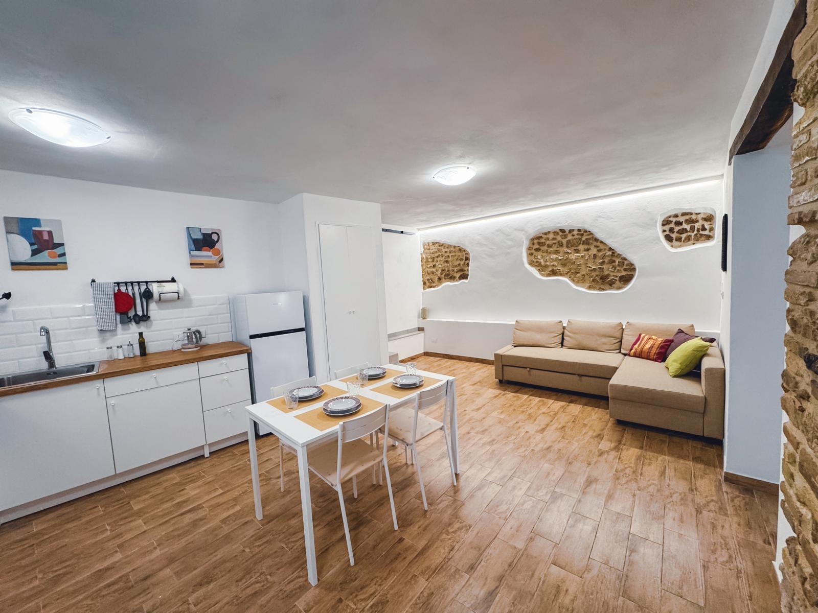 Interni della casa Il Colibrì